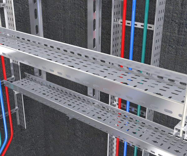 Cách thi công Khay cáp cho chung cư