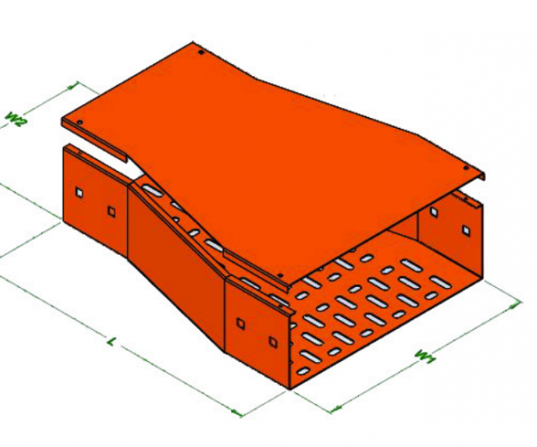 Cách thi công nắp khay cáp